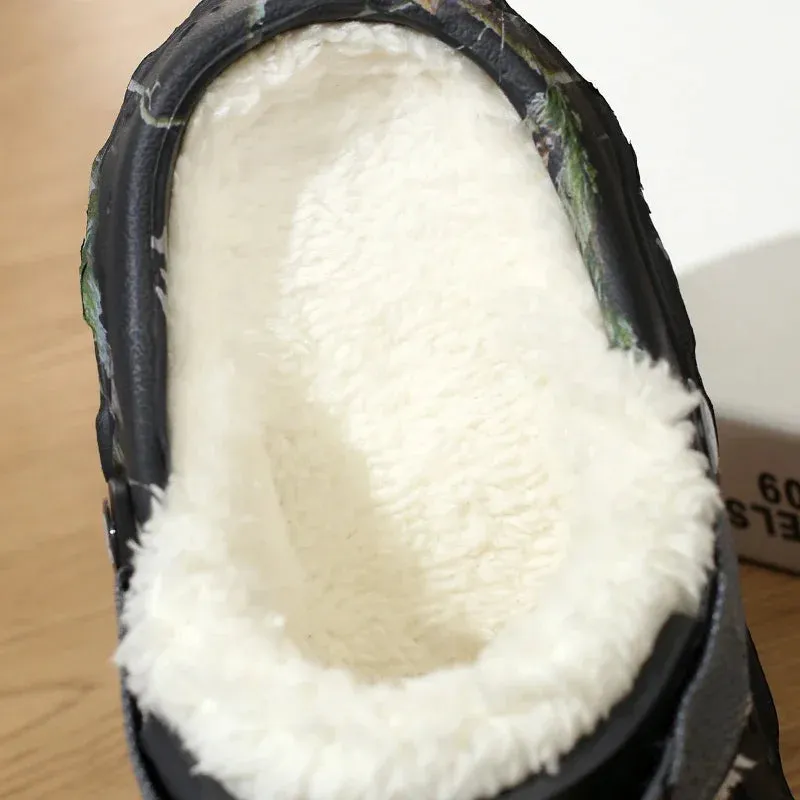 2025 Men’s Winter Beach Slippers – Outdoor Slide Sandals & Clogs for Garden & Summer