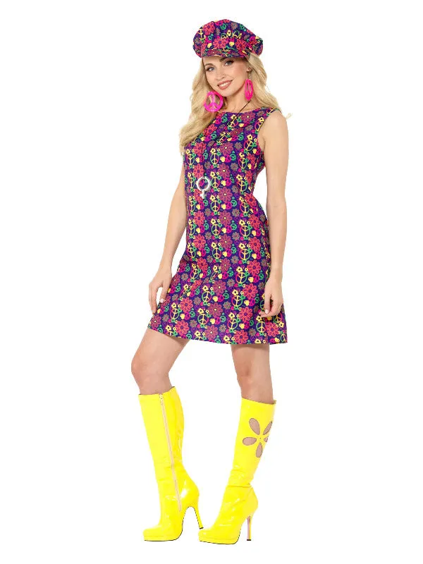 60s Psychedelic CND Halloween Costume