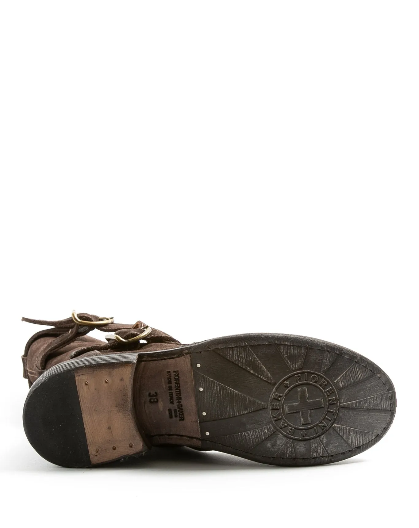 7040 Brown Suede Boots