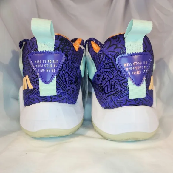 adidas D.O.N. Issue 3 Donovan Mitchell Men Basketball Shoe Sneakers 9 Utah Jazz