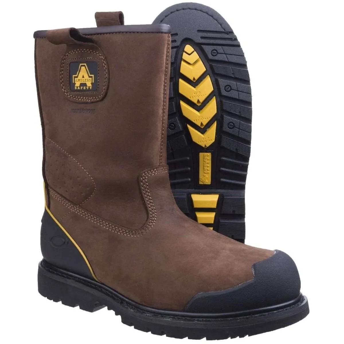 Amblers FS223 S3 Rugged Waterproof Rigger Boot