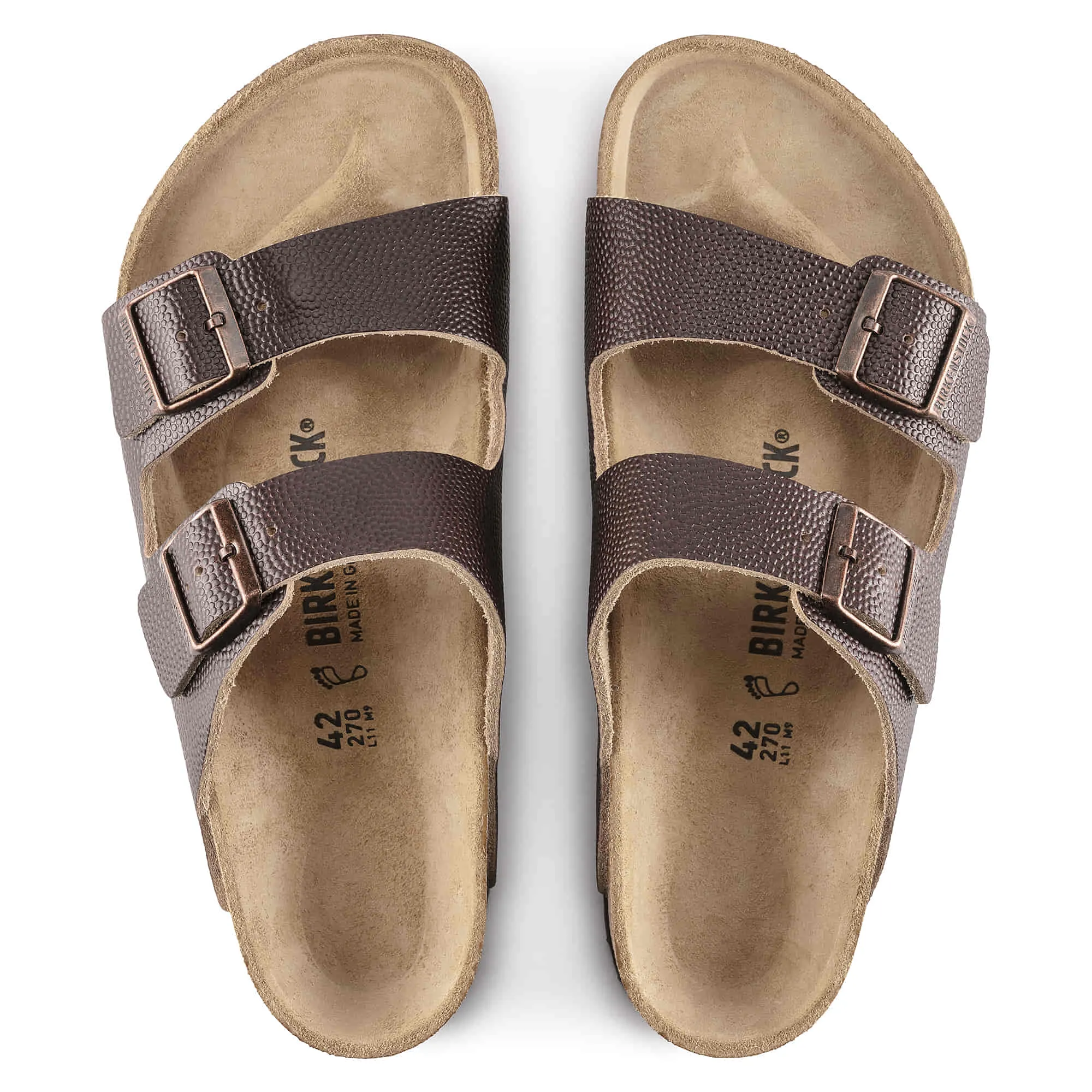 Arizona Embossed Natural Leather