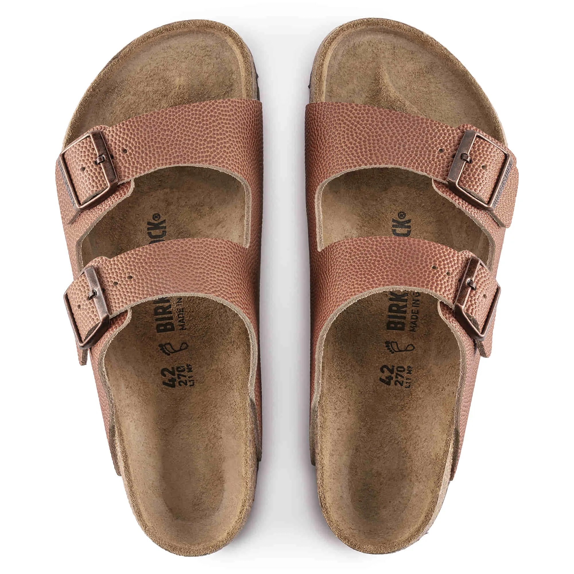 Arizona Embossed Natural Leather