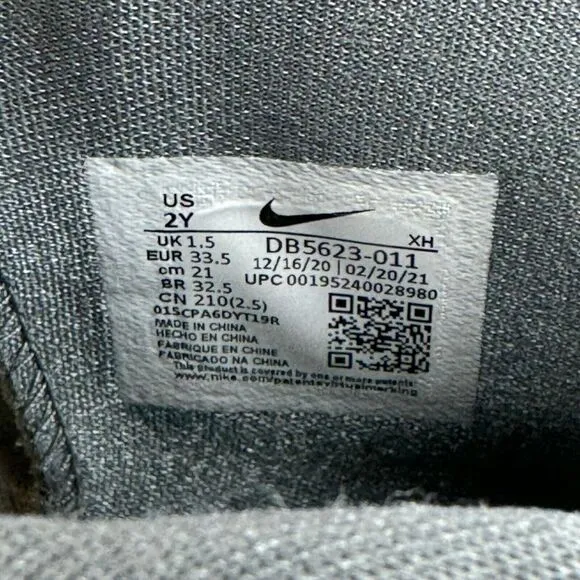 Big Kids Nike Kyrie 7 SE Chip GS Gray Athletic Basketball Sneakers Shoes‎ Size 2