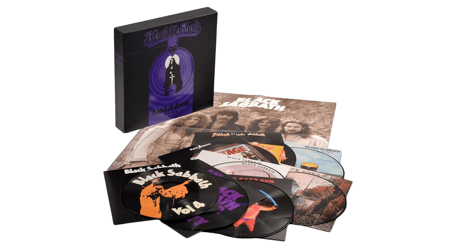 Black Sabbath : Hand of Doom 1970 - 1978 (8LP Picture Disc Boxset)