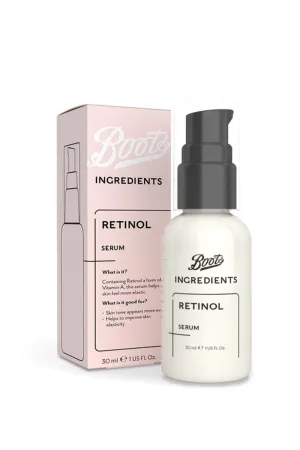 BOOTS Ingredients Retinol Serum 30ml