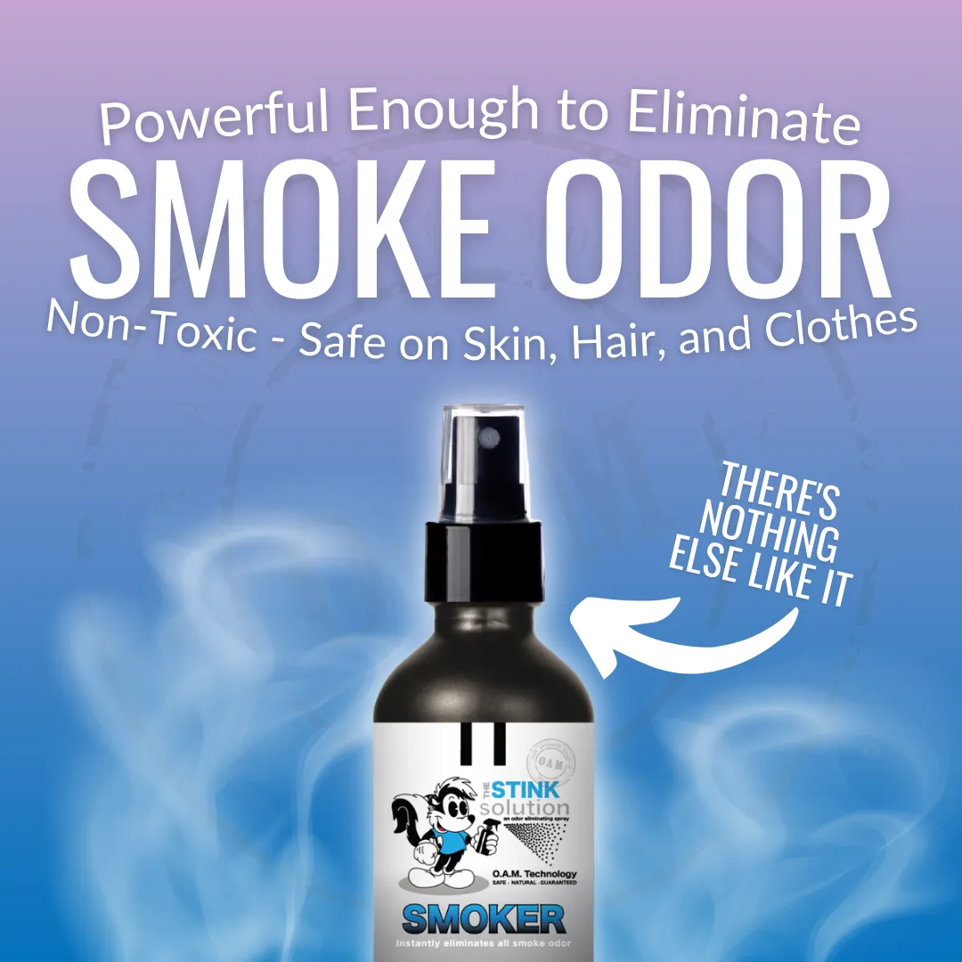 Buy 2 Get 1 FREE - Two Smoke Odor Eliminating Sprays (Bamboo Teak)   One Smoke Odor Eliminating Spray (Sky Blue) 16 oz