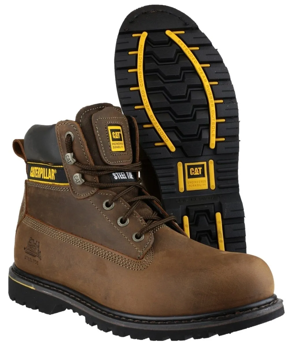 Caterpillar Holton Goodyear Welted Safety Boots