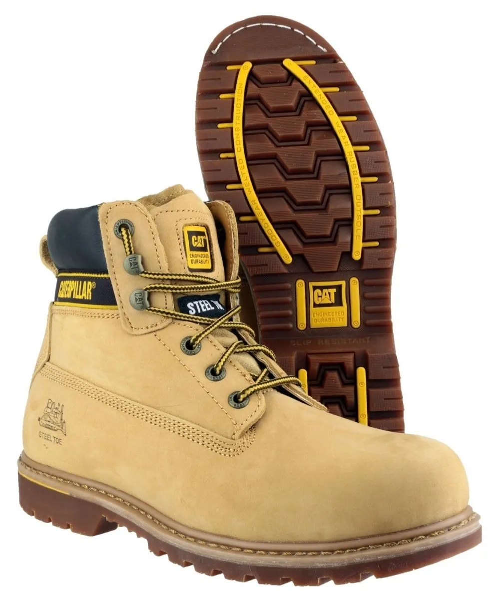 Caterpillar Holton Goodyear Welted Safety Boots