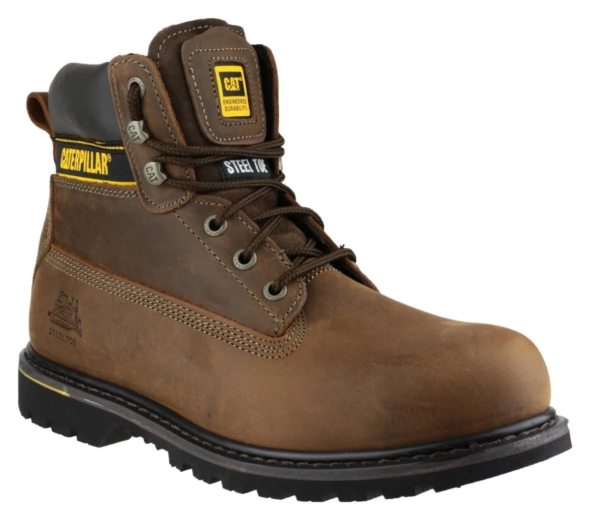 Caterpillar Holton Goodyear Welted Safety Boots