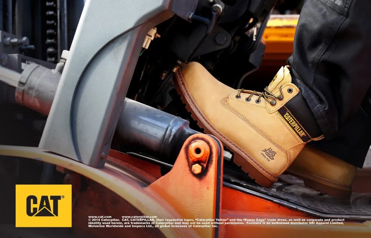 Caterpillar Holton Goodyear Welted Safety Boots