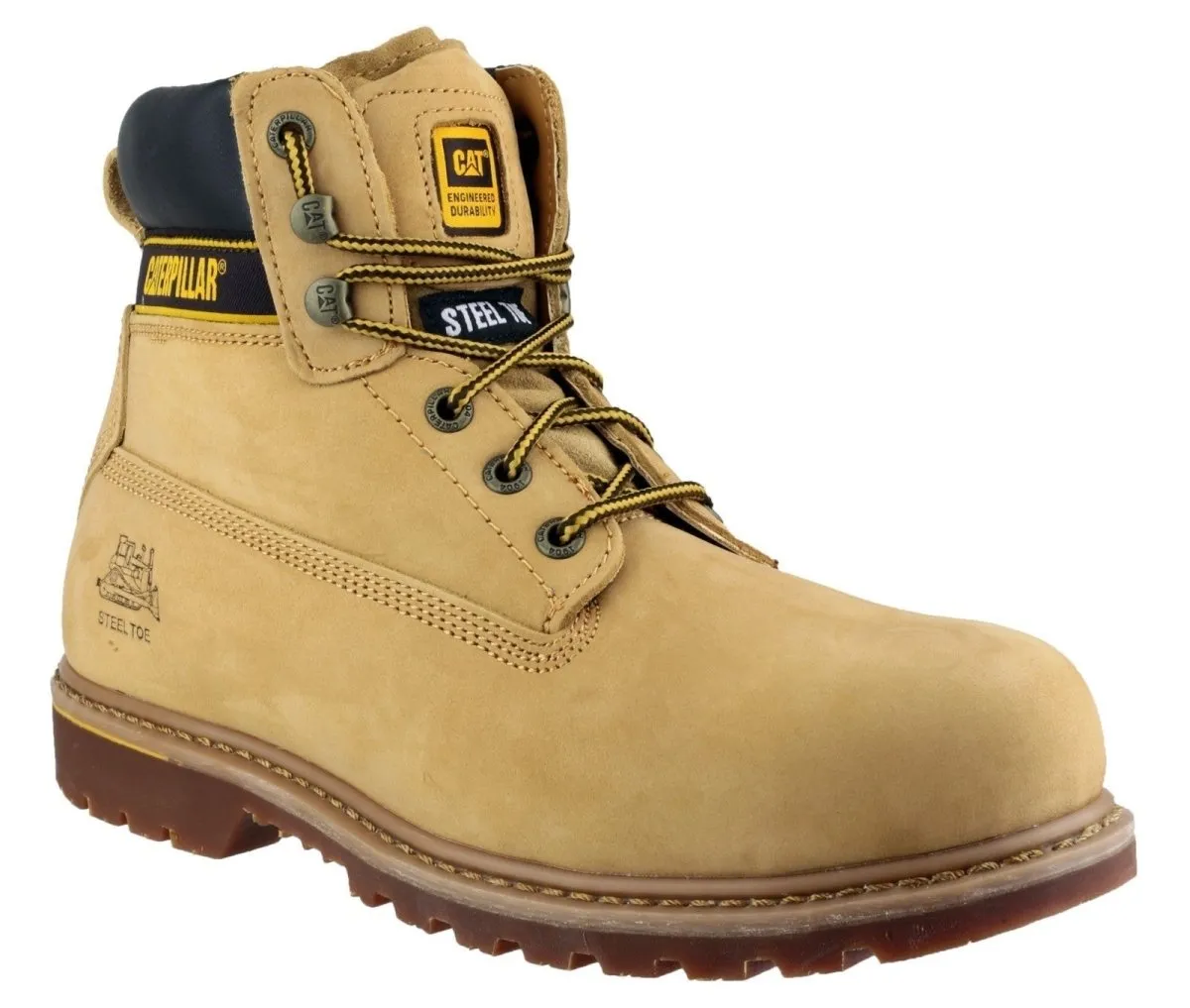 Caterpillar Holton Goodyear Welted Safety Boots