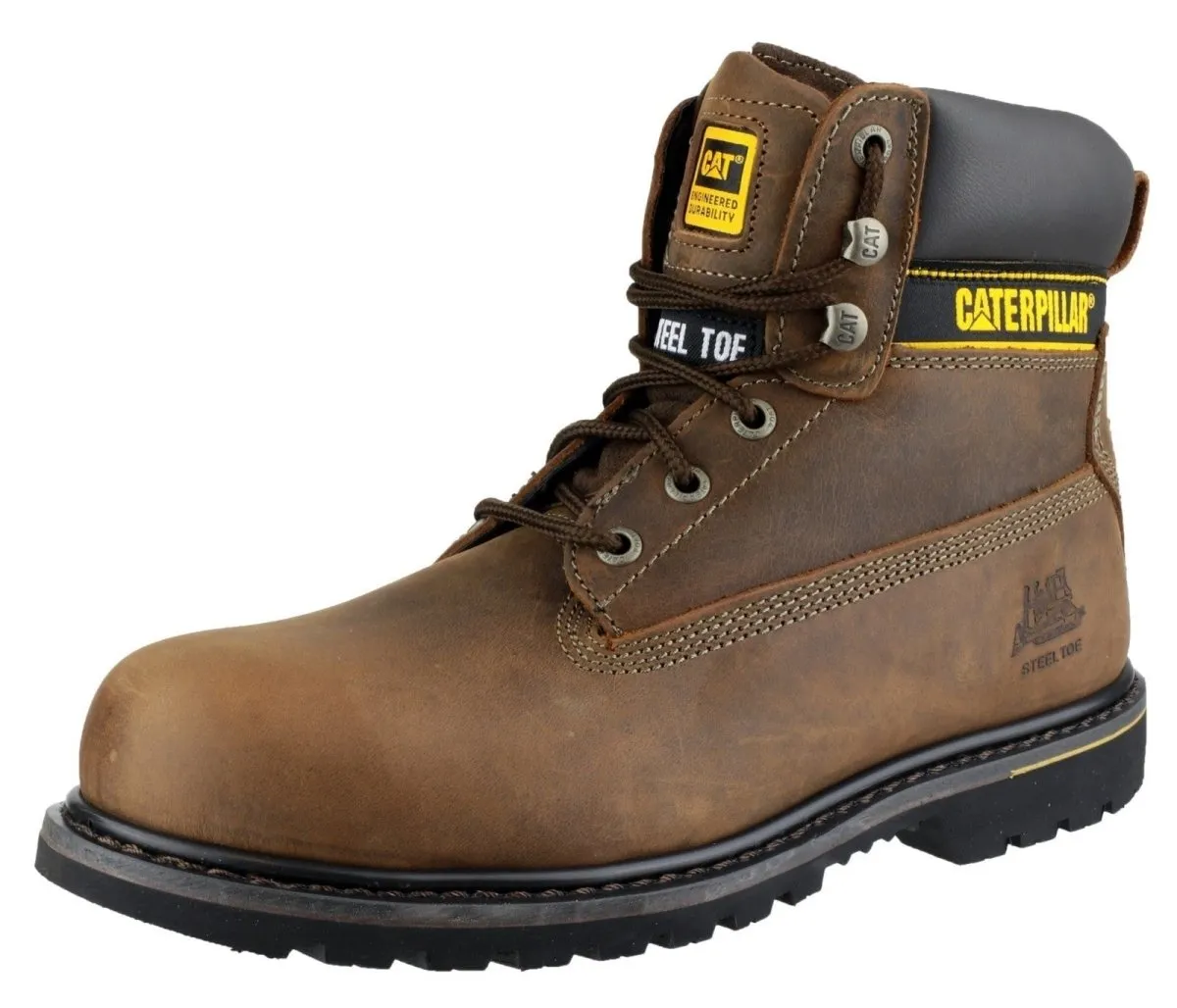 Caterpillar Holton Goodyear Welted Safety Boots