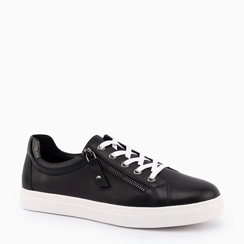 CHARLIE XW - BLACK LEATHER