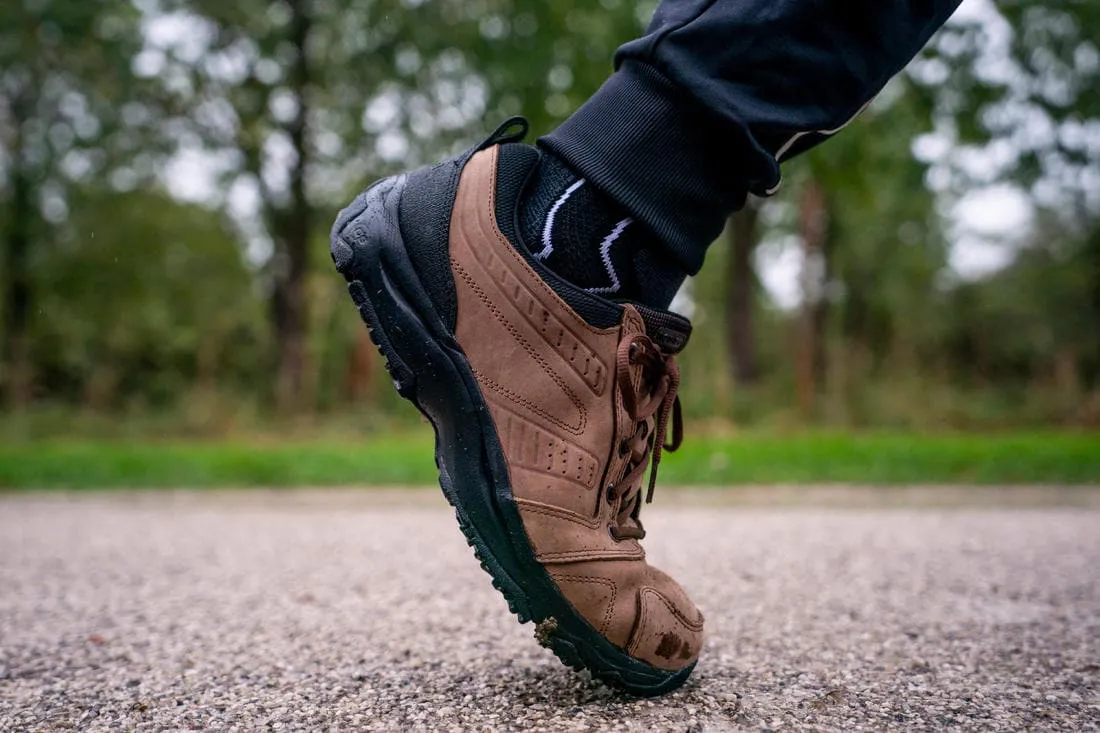 Chaussures cuir marche urbaine homme Nakuru Confort marron