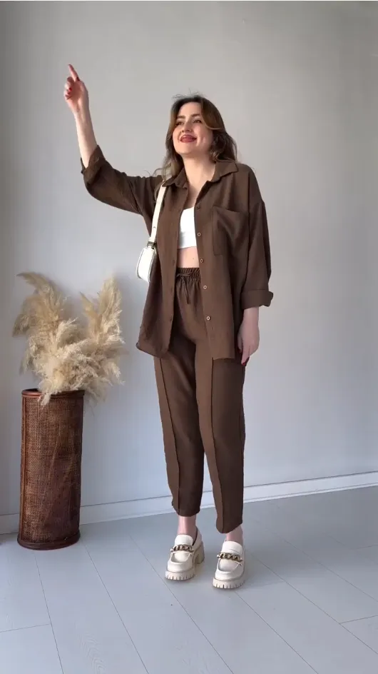Chocolate Brown Co-Ord Set