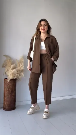 Chocolate Brown Co-Ord Set