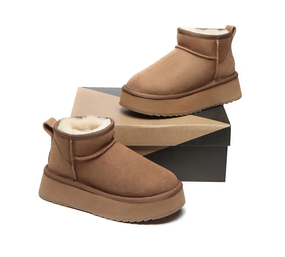 Classic Ankle Boots Ultra Mini Platform