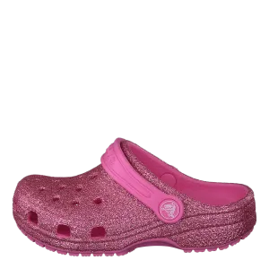 Classic Glitter Clog T Pink Lemonade