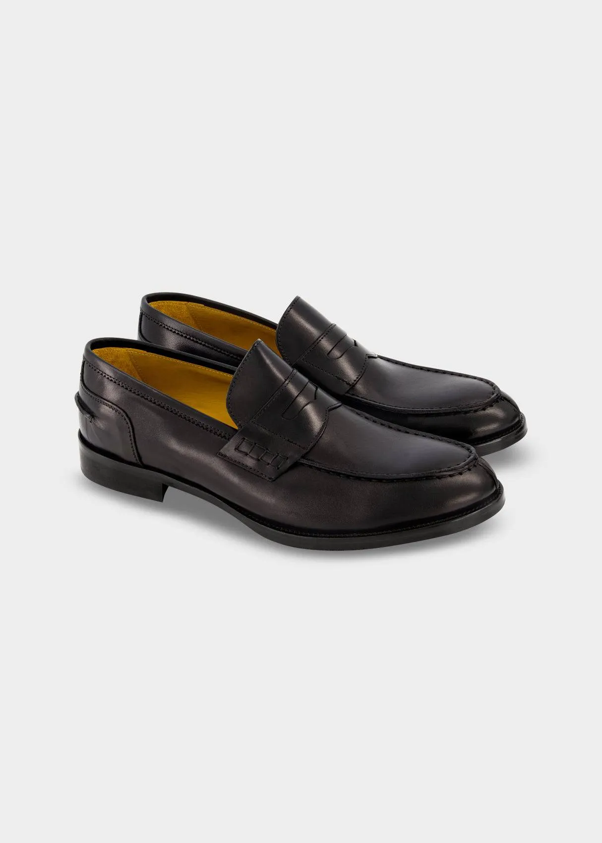 Classic Penny Loafer Black from Atica Man