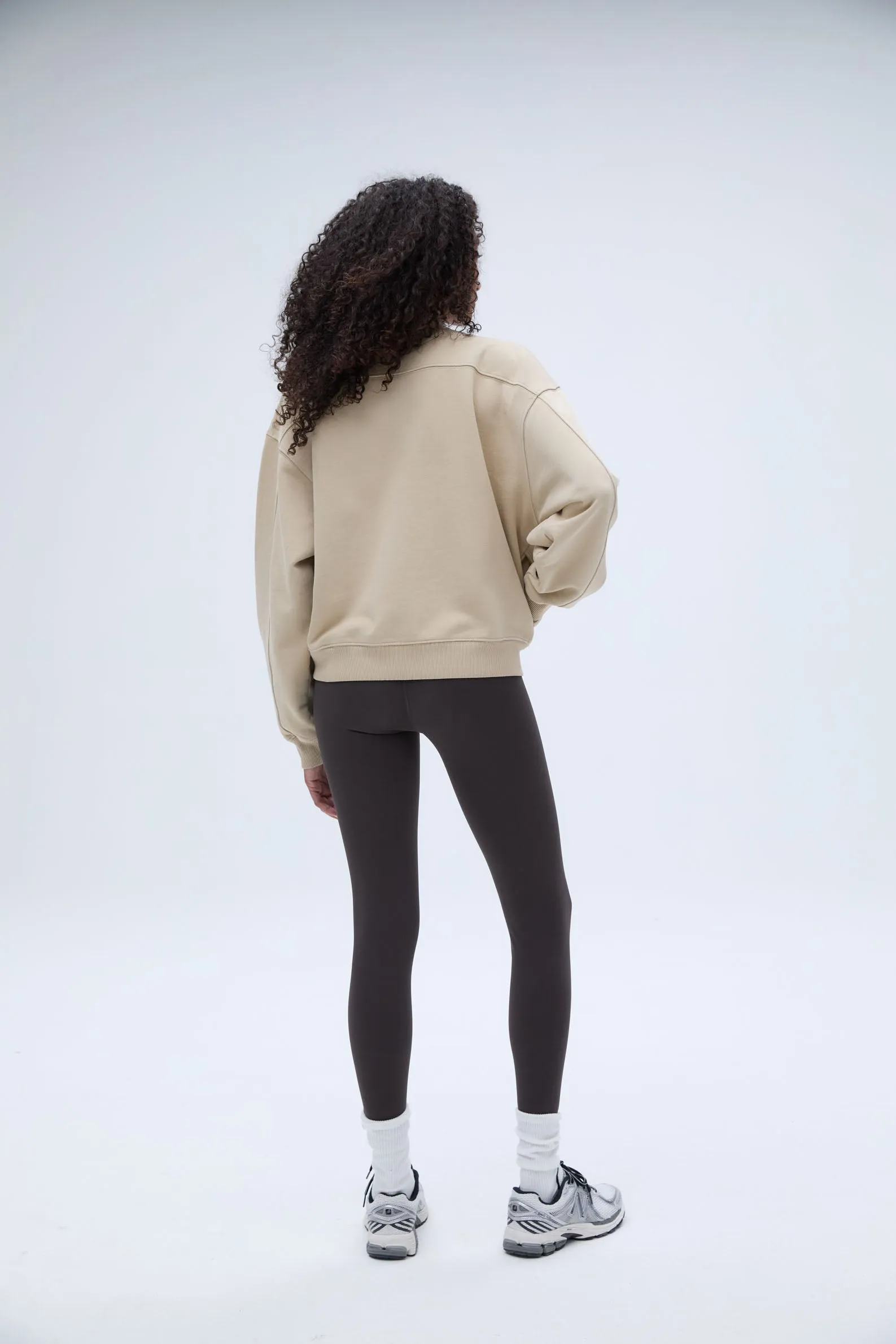 Classics Distressed Full Zip Sweatshirt - Sand