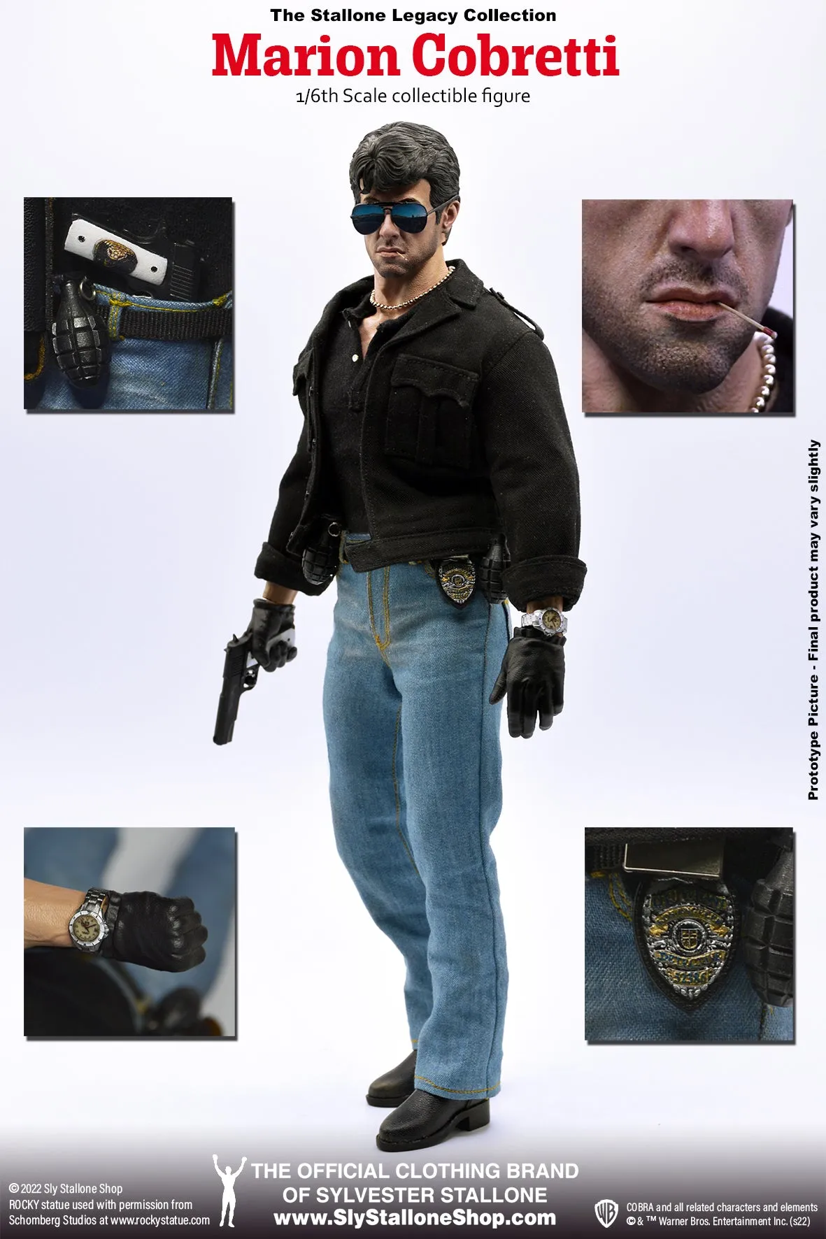 Cobra, Marion Cobretti Sixth Scale Figure; PRE ORDER