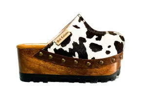 Cowhide Clogs
