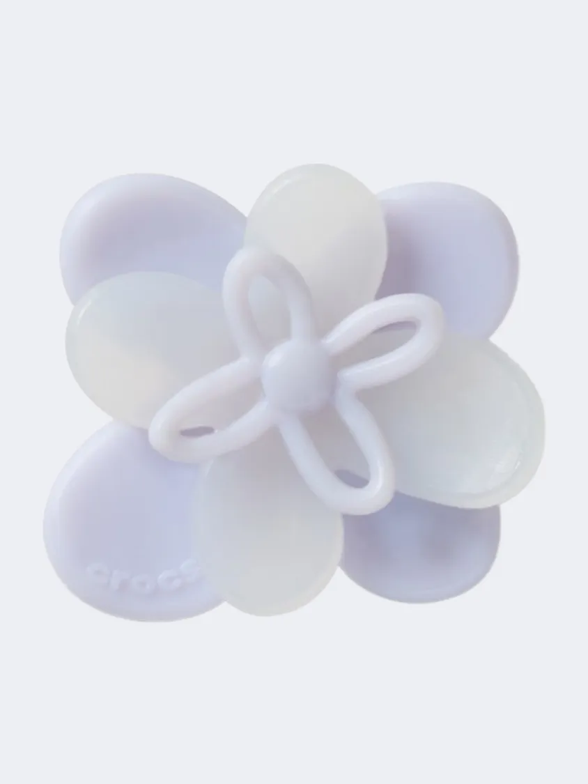 Crocs Blooming Light Flower Unisex Lifestyle Pins Blue