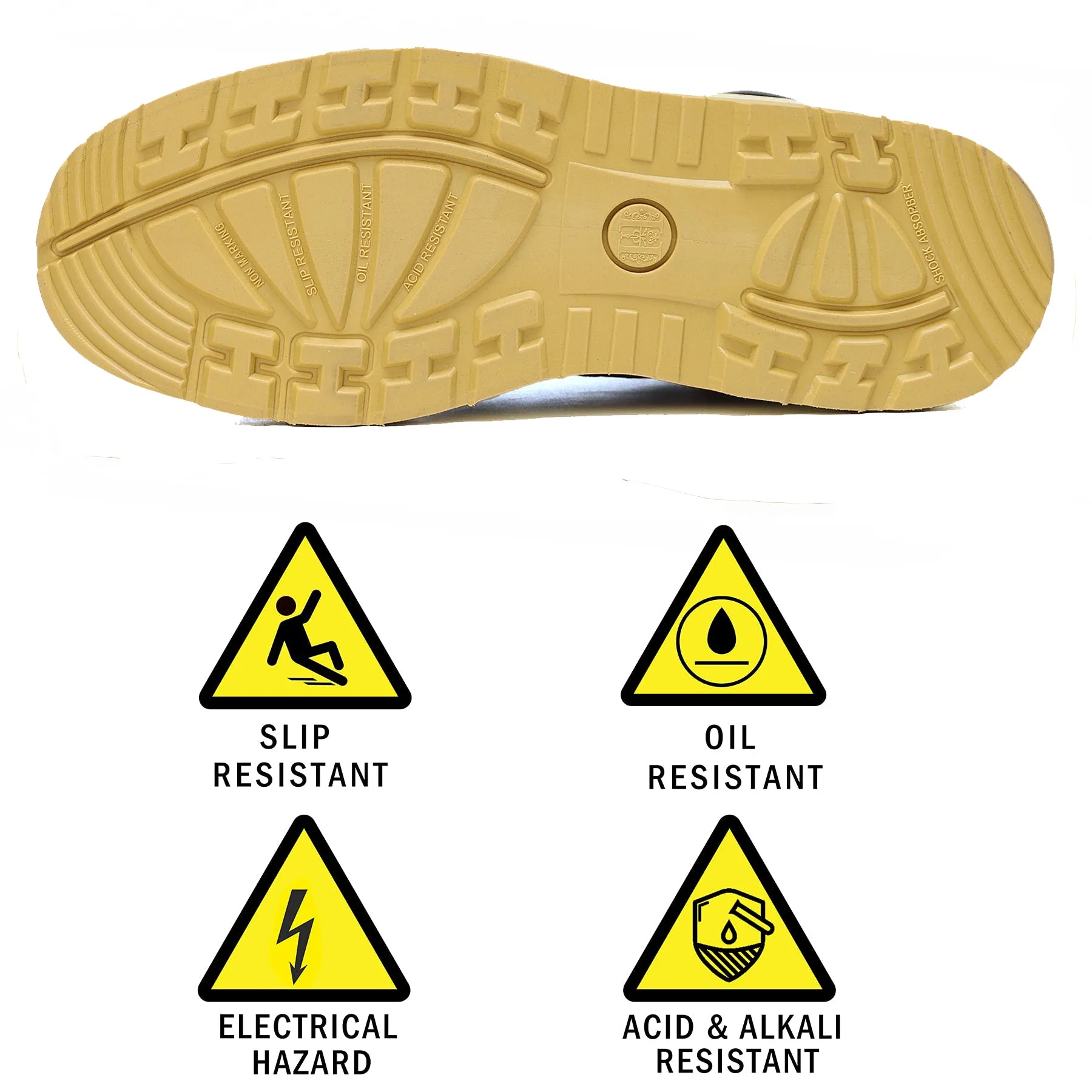 CW 303 Work Boots 6 inch for Men Water Resistant Moc Toe