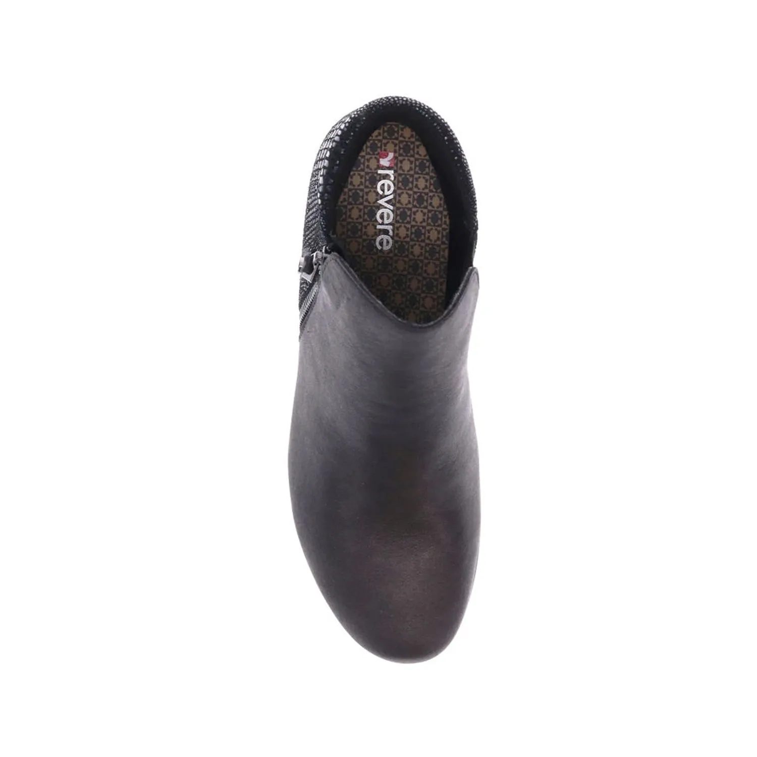 DAMASCUS - ONYX BLACK LIZARD LEATHER