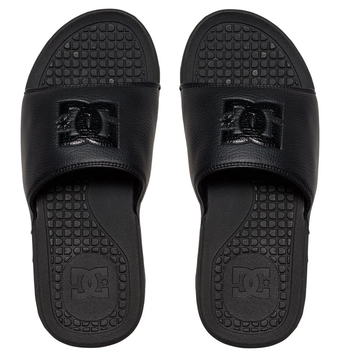 DC Bolsa Slide Sandals Black/Black/Black