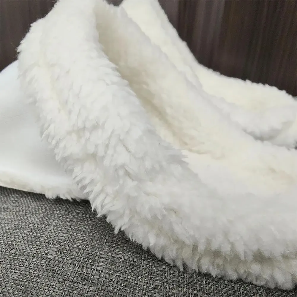 Detachable Plus Velvet Warm Insoles For Clogs