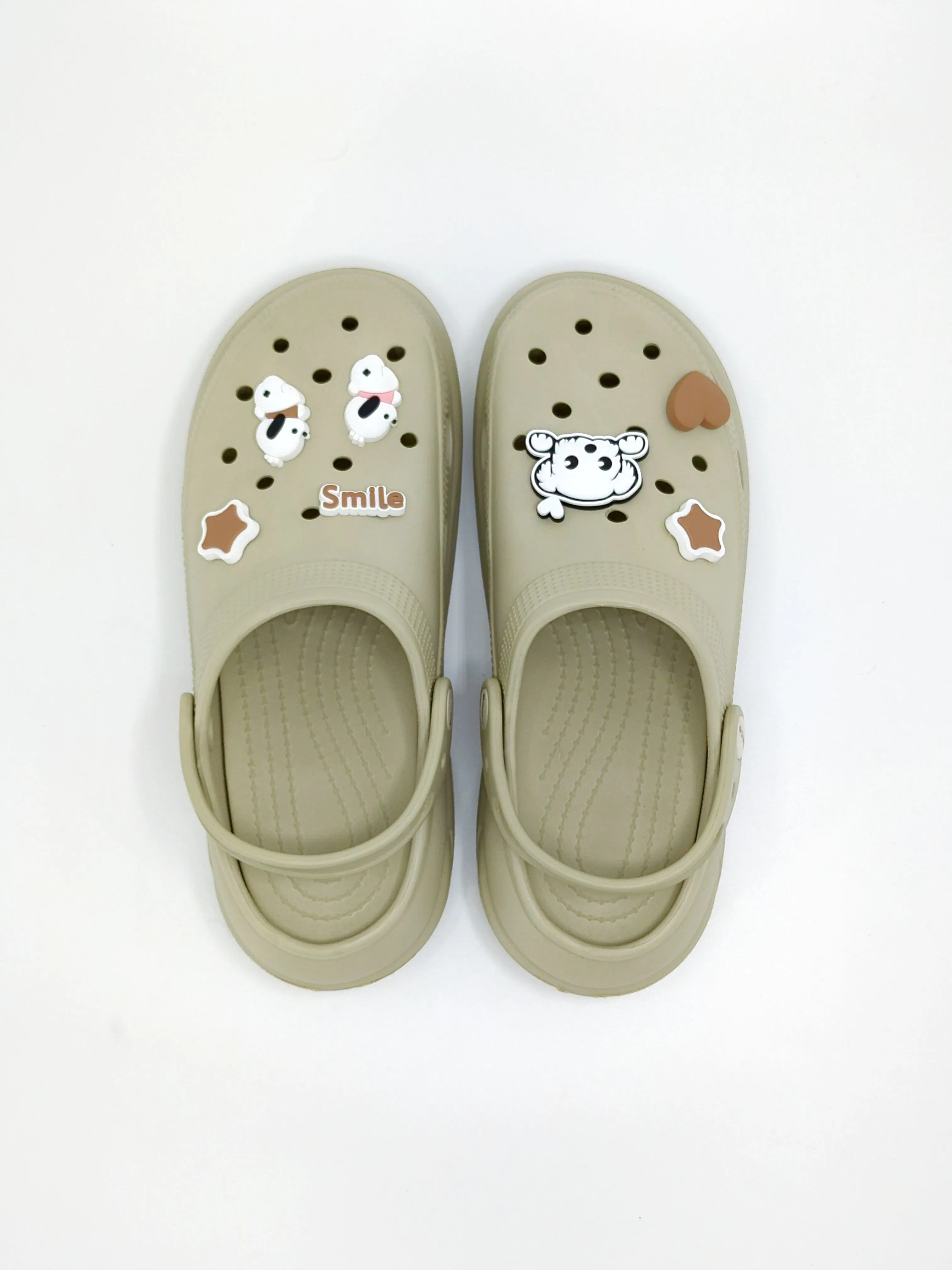Elevated Clogs for Women | Grey