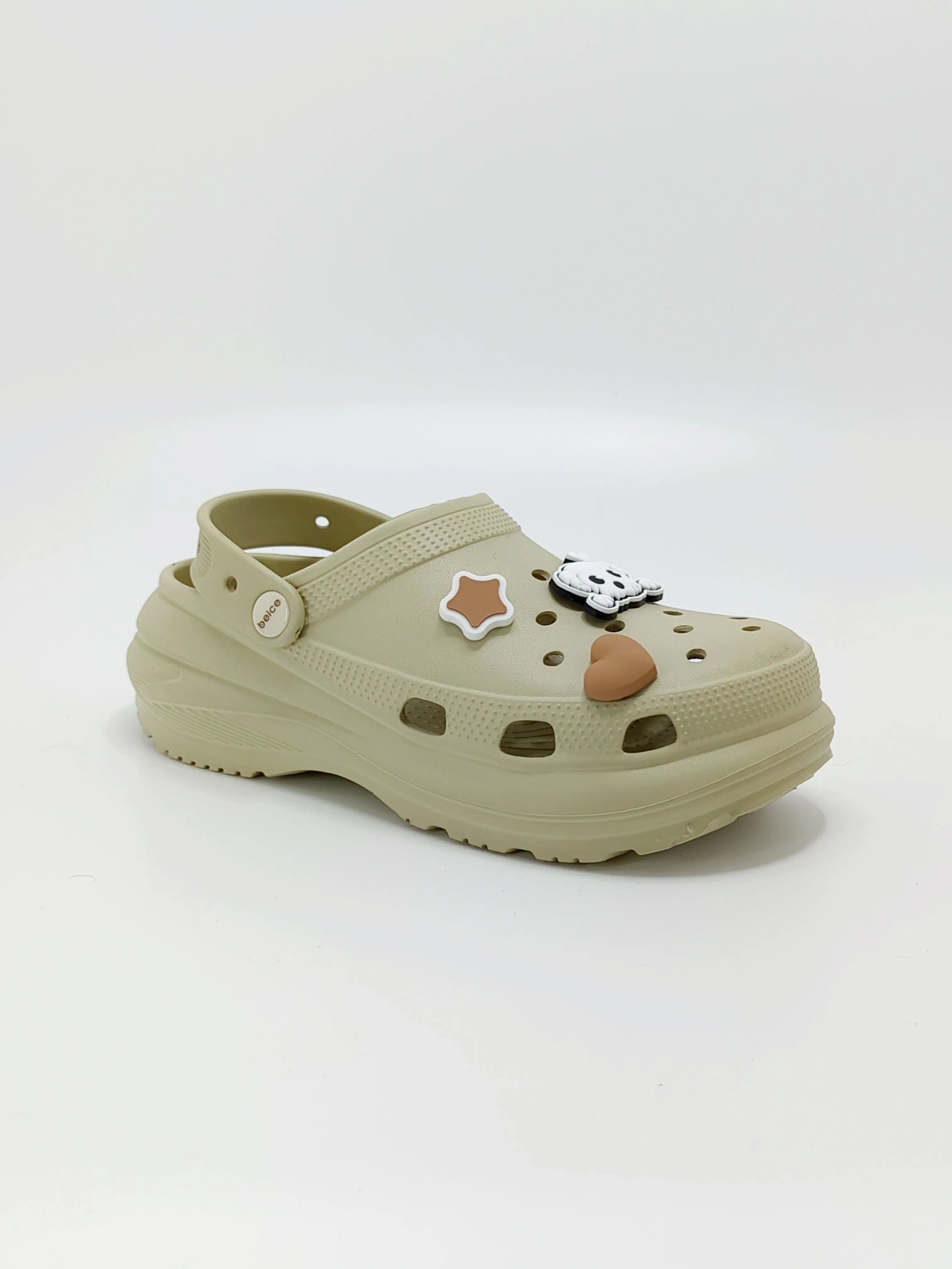 Elevated Clogs for Women | Grey