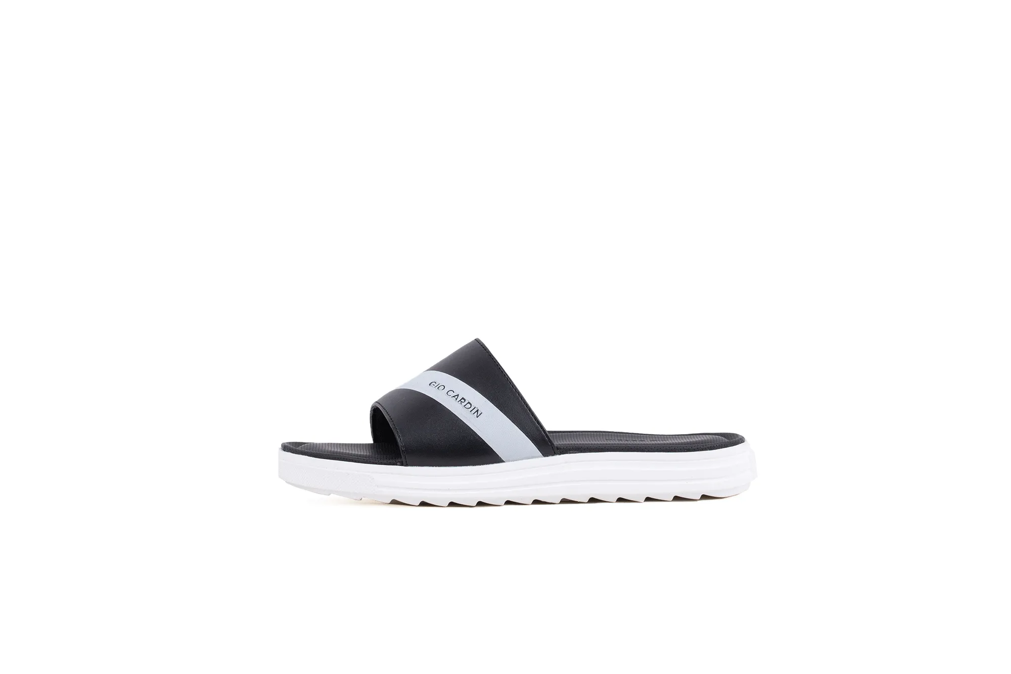 ELIO SLIDES | BLACK / WHITE / WHITE | UNISEX