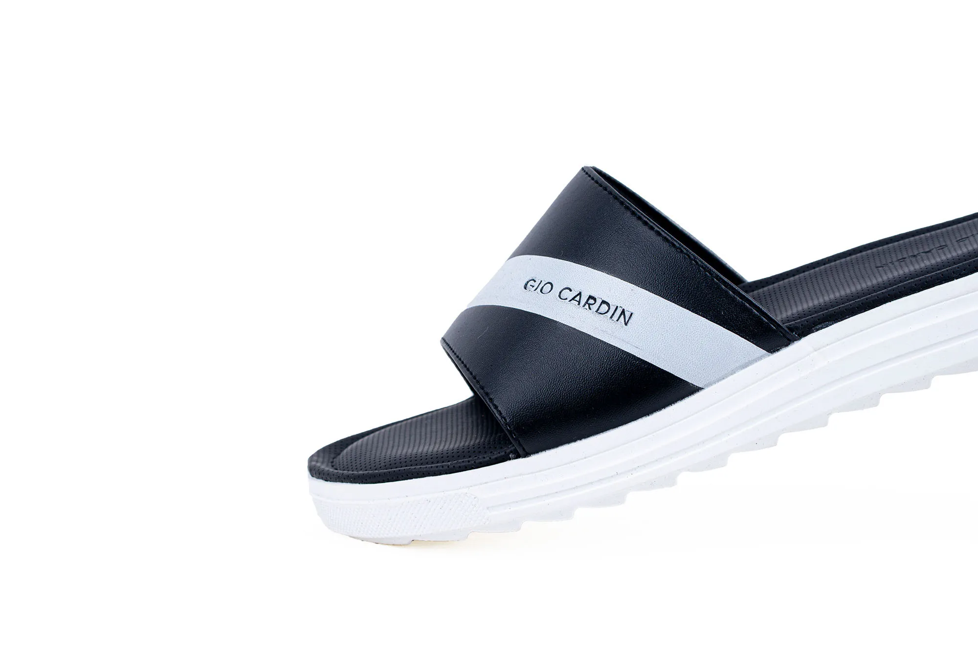 ELIO SLIDES | BLACK / WHITE / WHITE | UNISEX