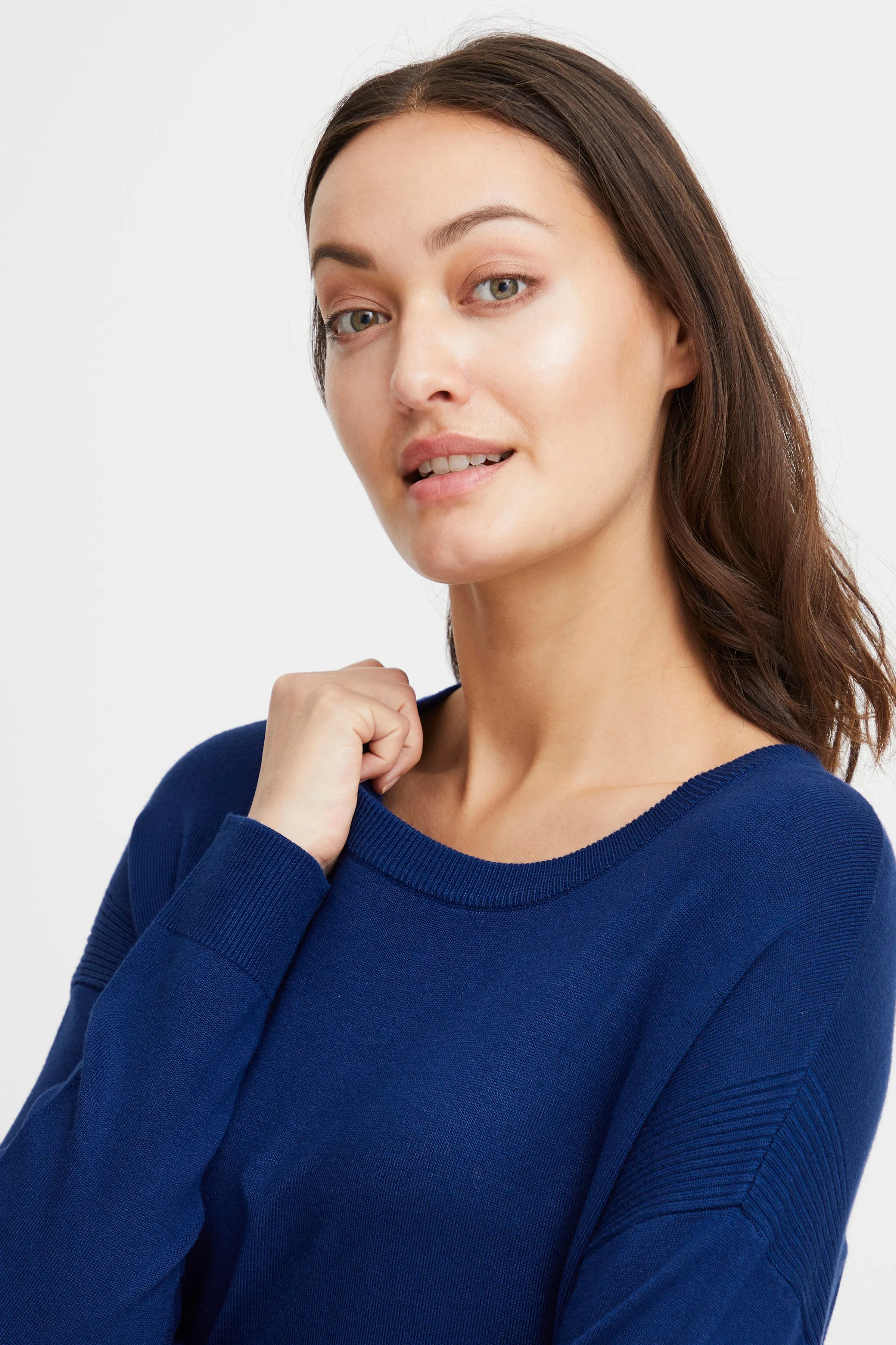 Fransa Long length fine knitted tunic - FRBLUME Tunic