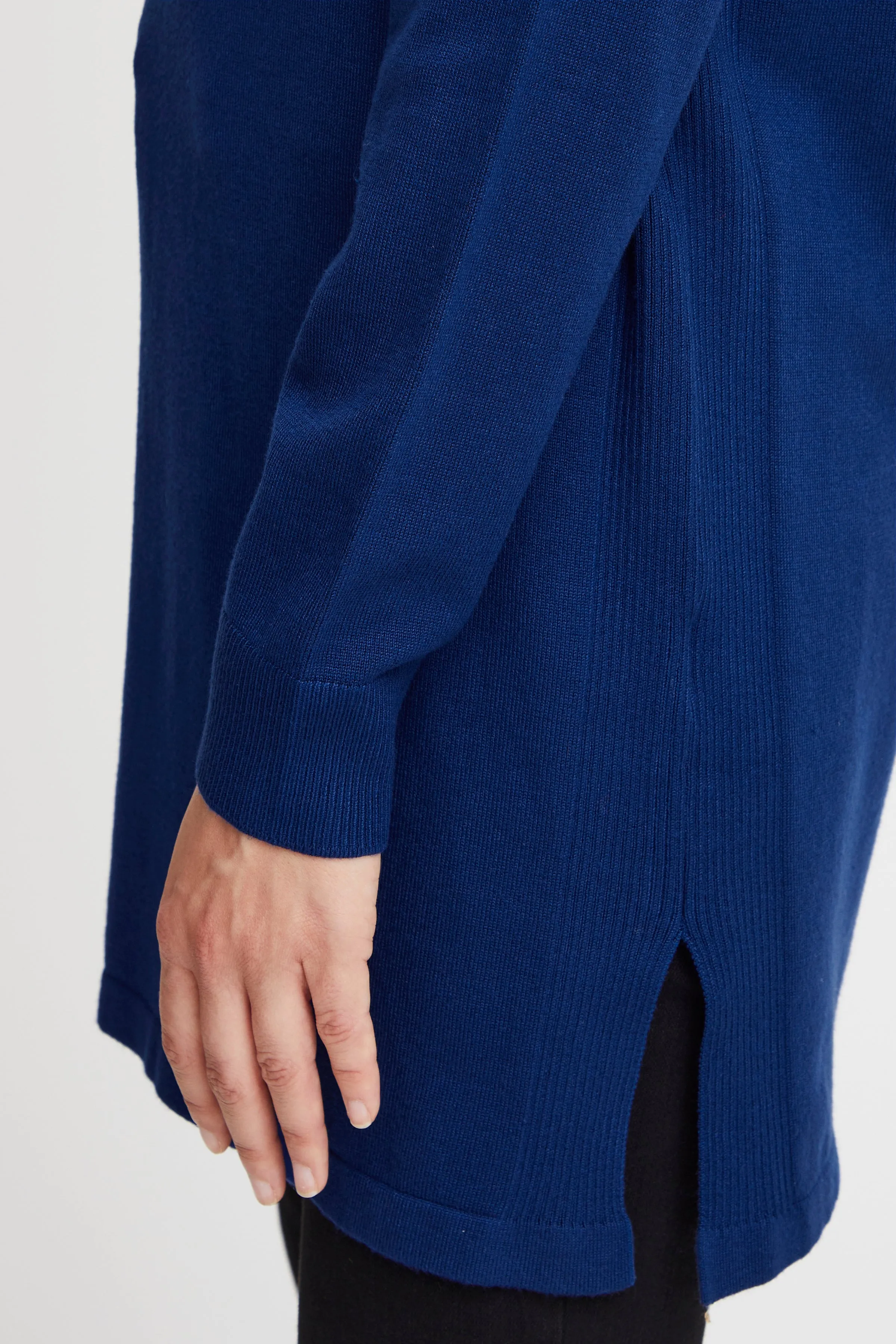 Fransa Long length fine knitted tunic - FRBLUME Tunic