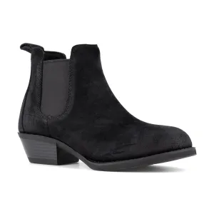 Frye Supply Women's Safety Crafted Steel Toe Chelsea Work Boot - Black - FR40501F