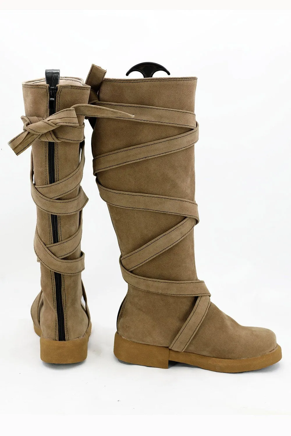 Game of Thrones Season 7 Daenerys Targaryen Brown Boots Cosplay Shoes