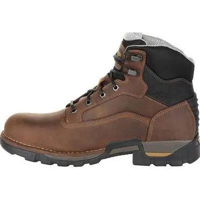 Georgia Men's Eagle One 6" Soft Toe Waterproof Work Boot - Brown - GB00312