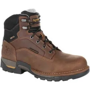 Georgia Men's Eagle One 6" Soft Toe Waterproof Work Boot - Brown - GB00312
