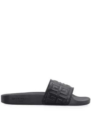 Givenchy 4G strap slip-on slides
