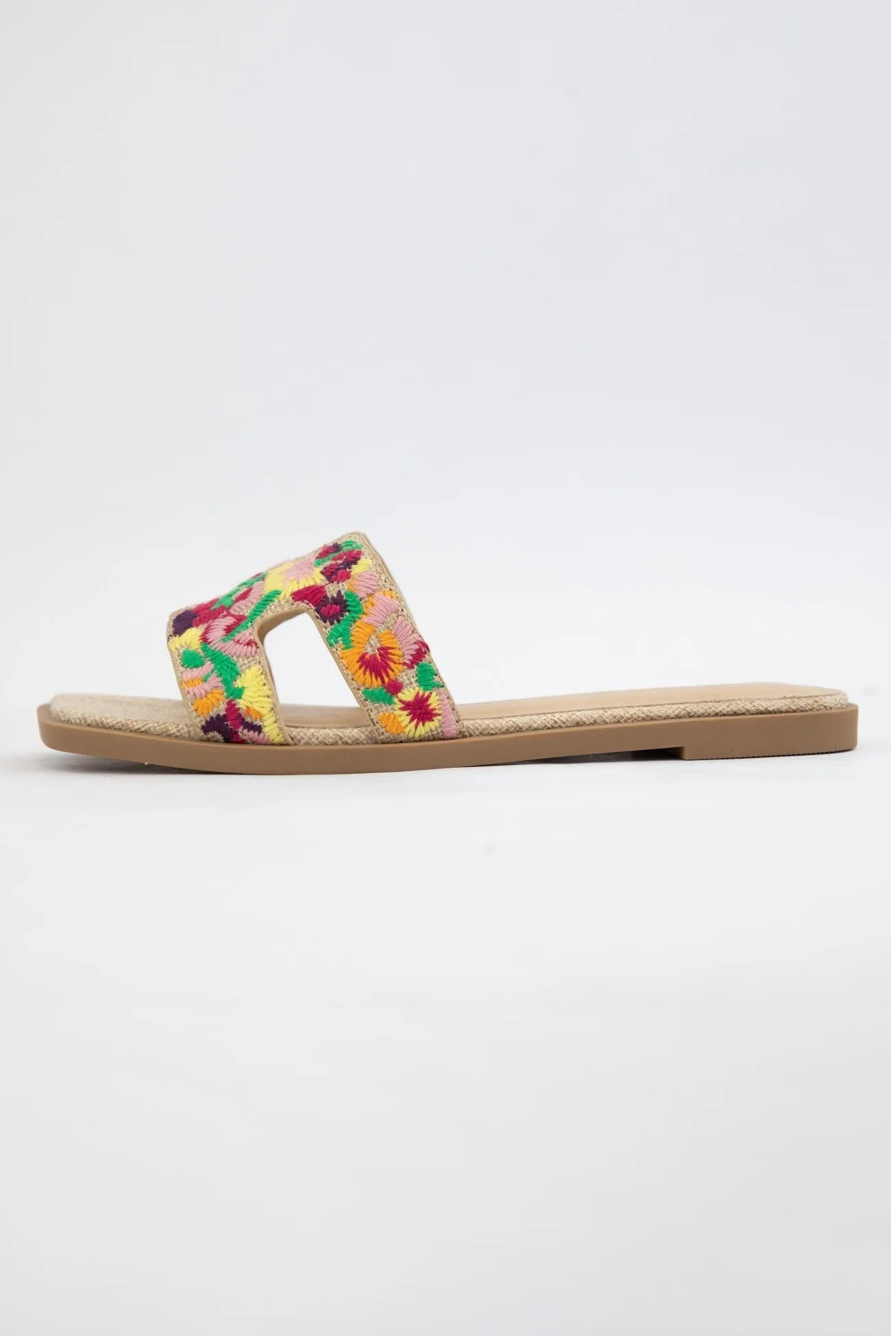 Gymnic Embroidered Sandals