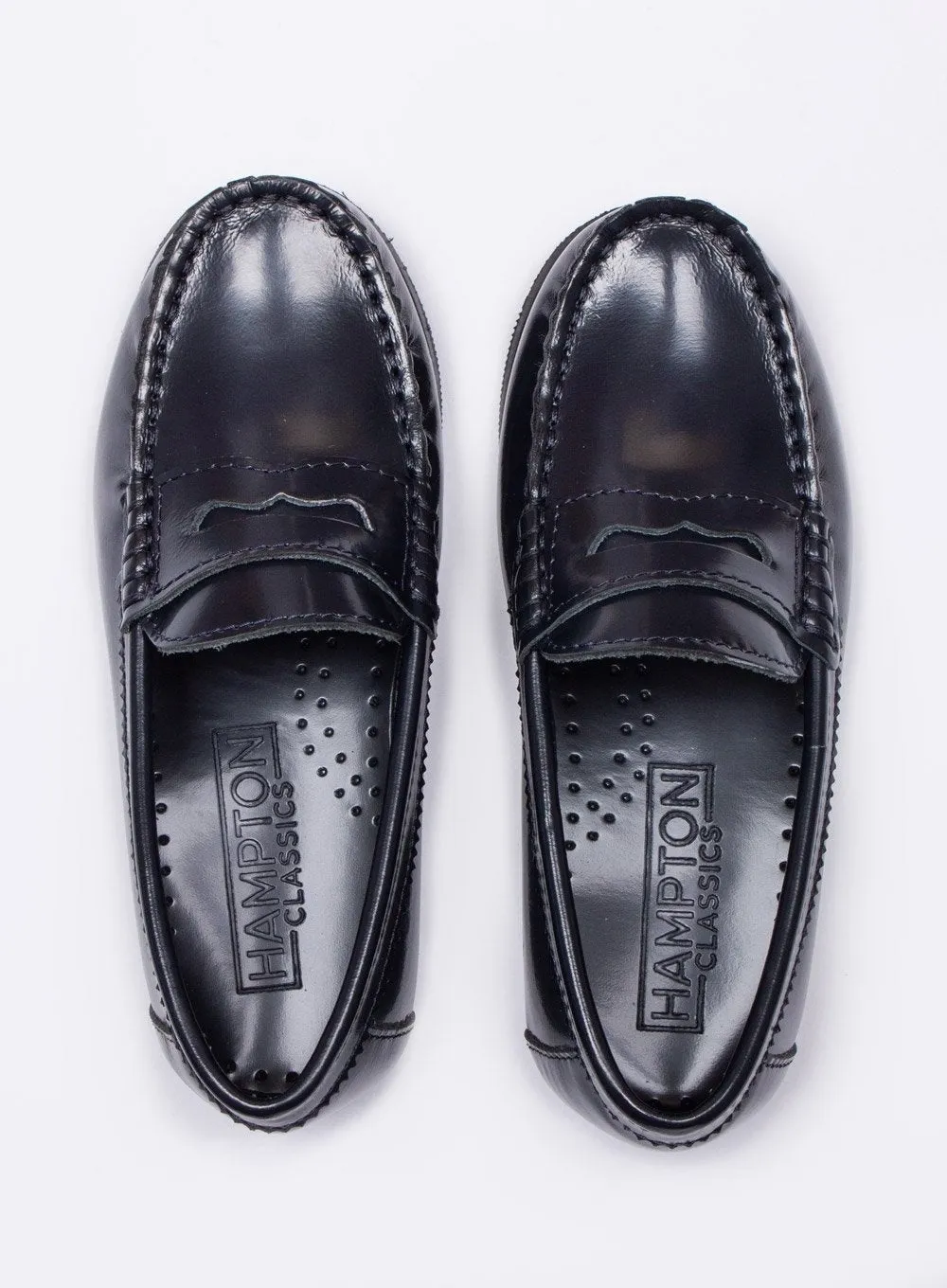 Hampton Classics Penny Loafer in Navy