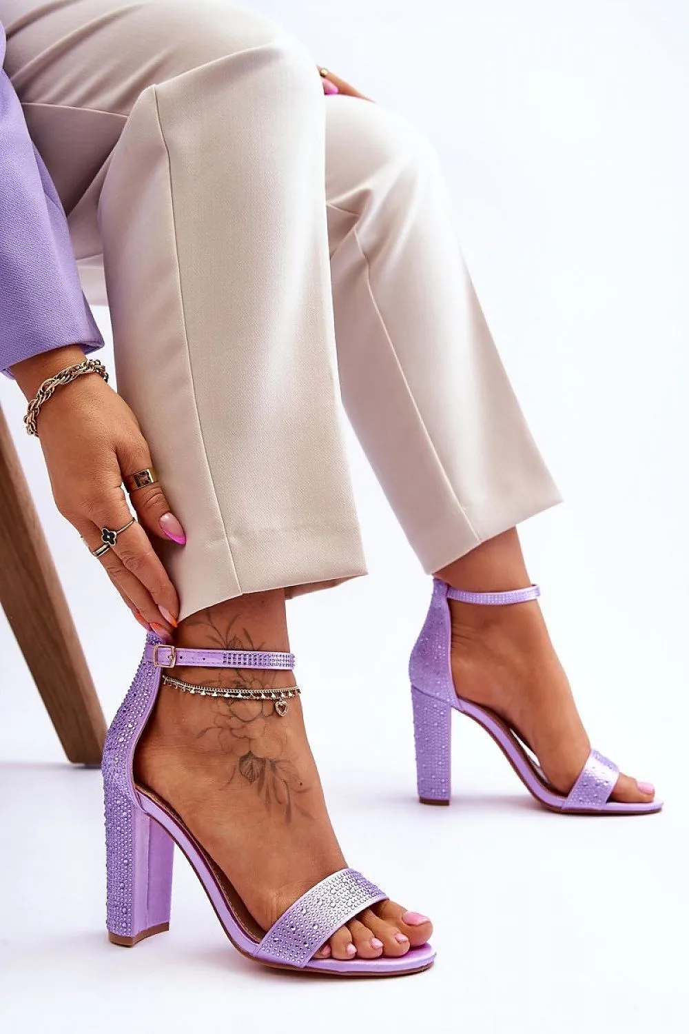 Heel sandals
