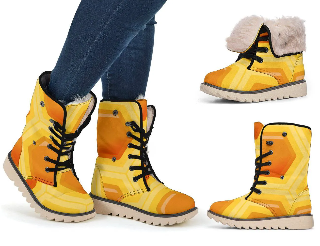 Honeycomb Polar Boots