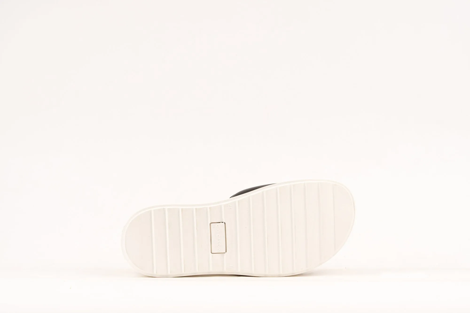 JUDE SLIDES | WHITE / BLACK / WHITE | UNISEX