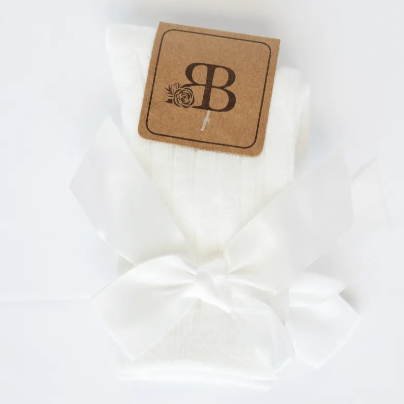 Kids Martha Bow Socks