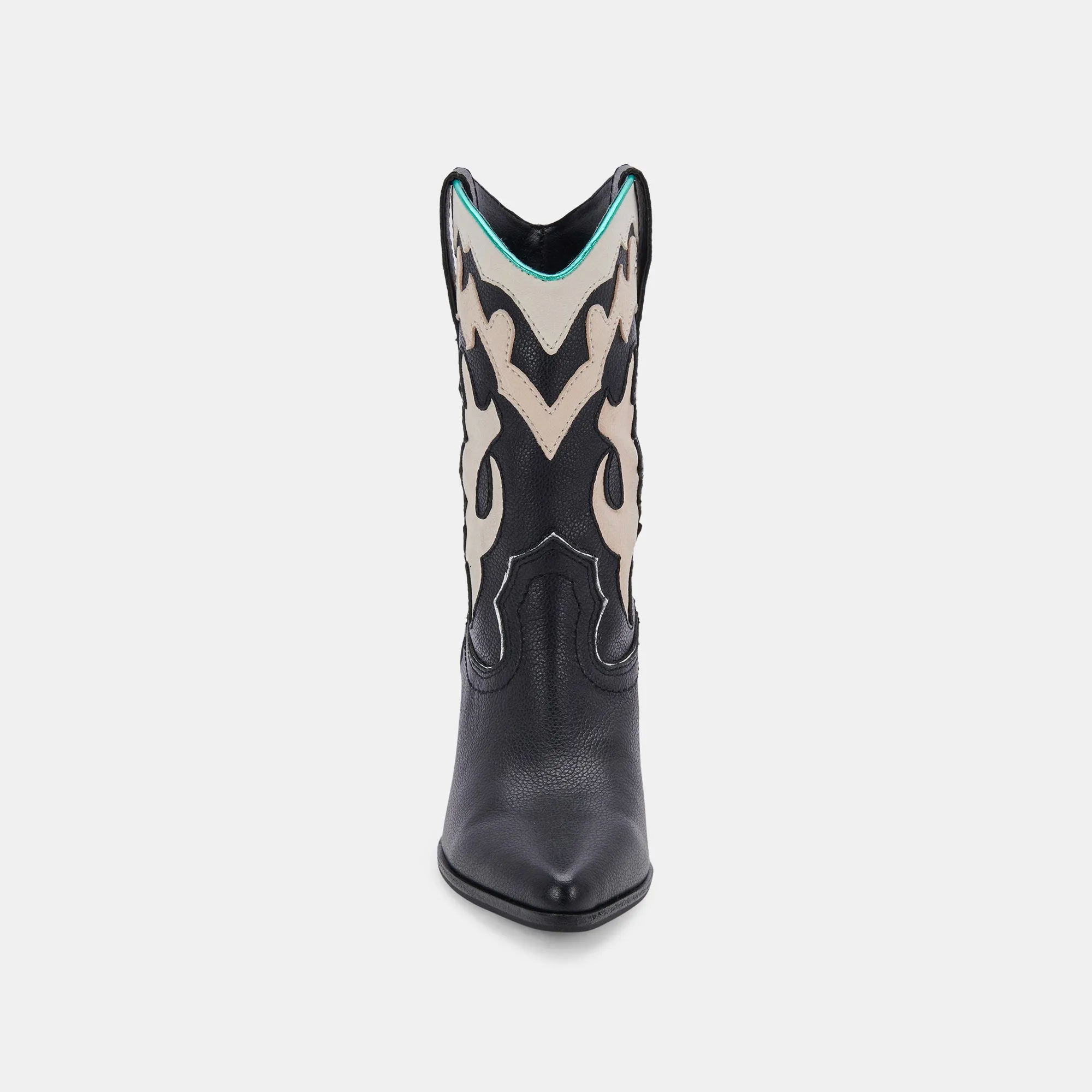 LANDEN BOOTS BLACK LEATHER - re:vita